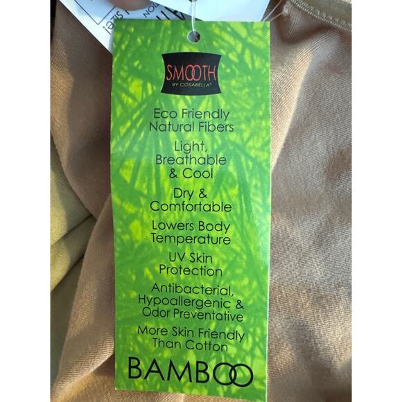 Cosabella Smooth Bamboo Tank Shaper Women's Size Small Nude Breath Camisole NWT - Picture 6 of 8